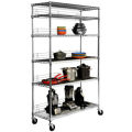 Metro Restraurant Küche Chrom Metall Draht Regal Rack